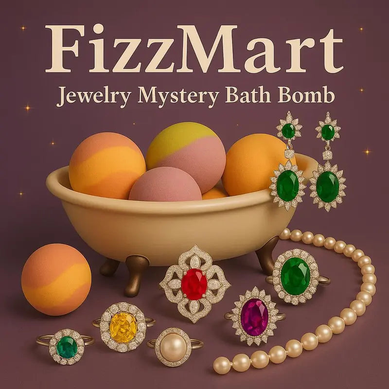 FizzMart Halloween Jewelry Mystery Egg-Discover a Surprise Ring, Earrings, Necklace or Bracelet | Self-Care Treat, Perfect Holiday Gift for Her